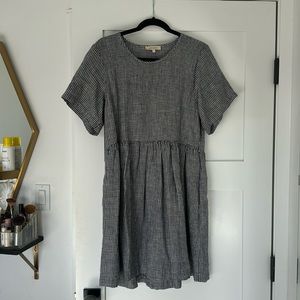 Gillian Stevens Aya Dress - Marine Gingham
